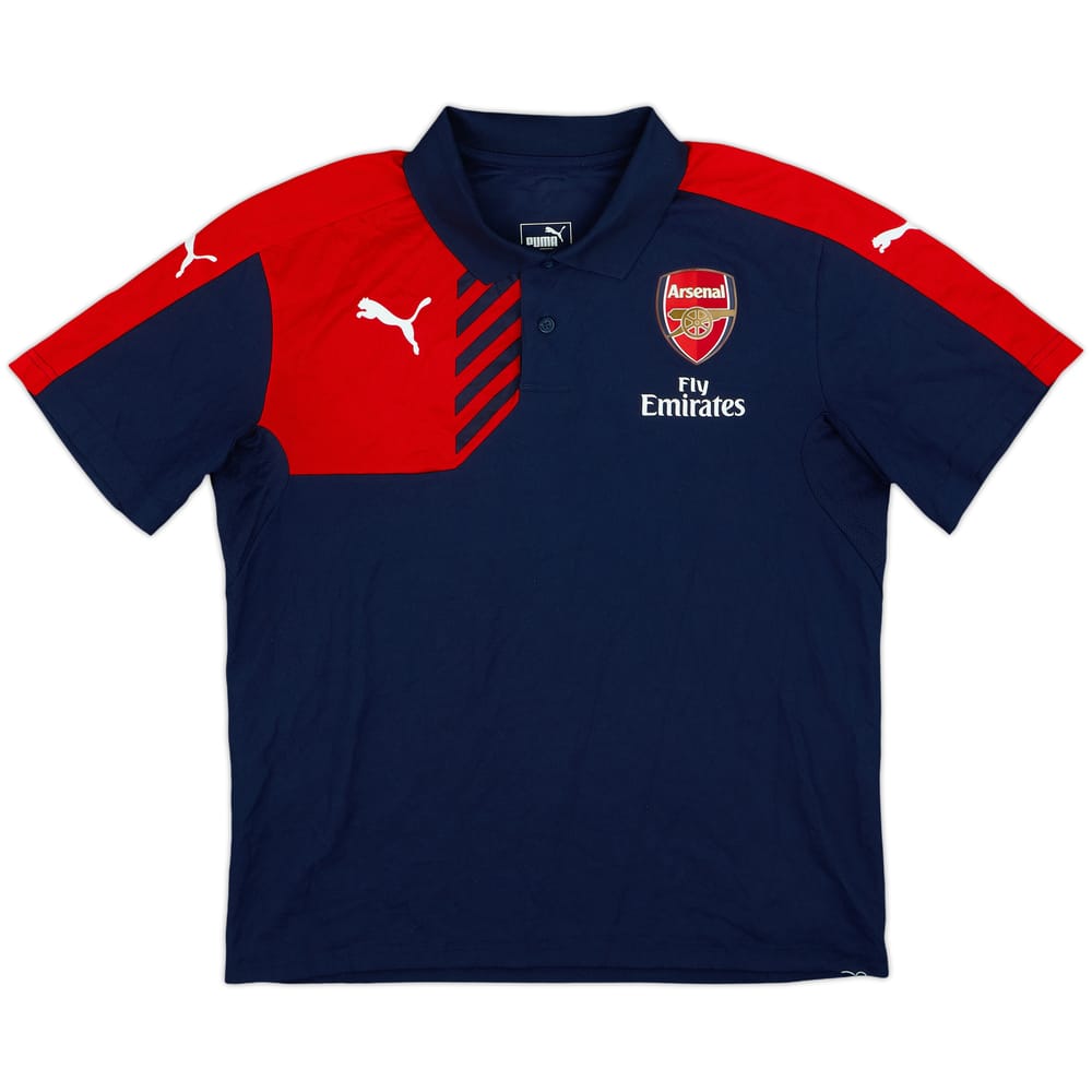 2015-16 Arsenal Puma Polo Shirt - 8/10 - (L)
