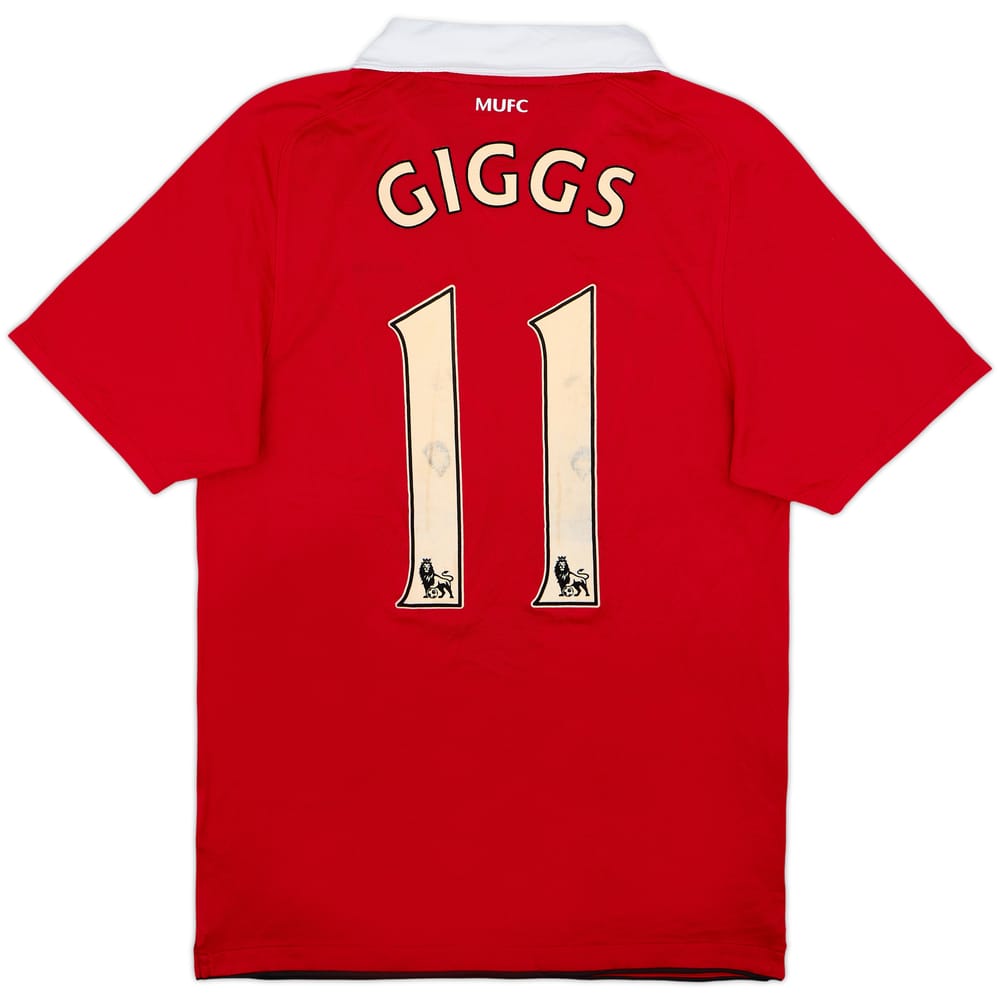 2010-11 Manchester United Home Shirt Giggs #11 - 5/10 - (S)