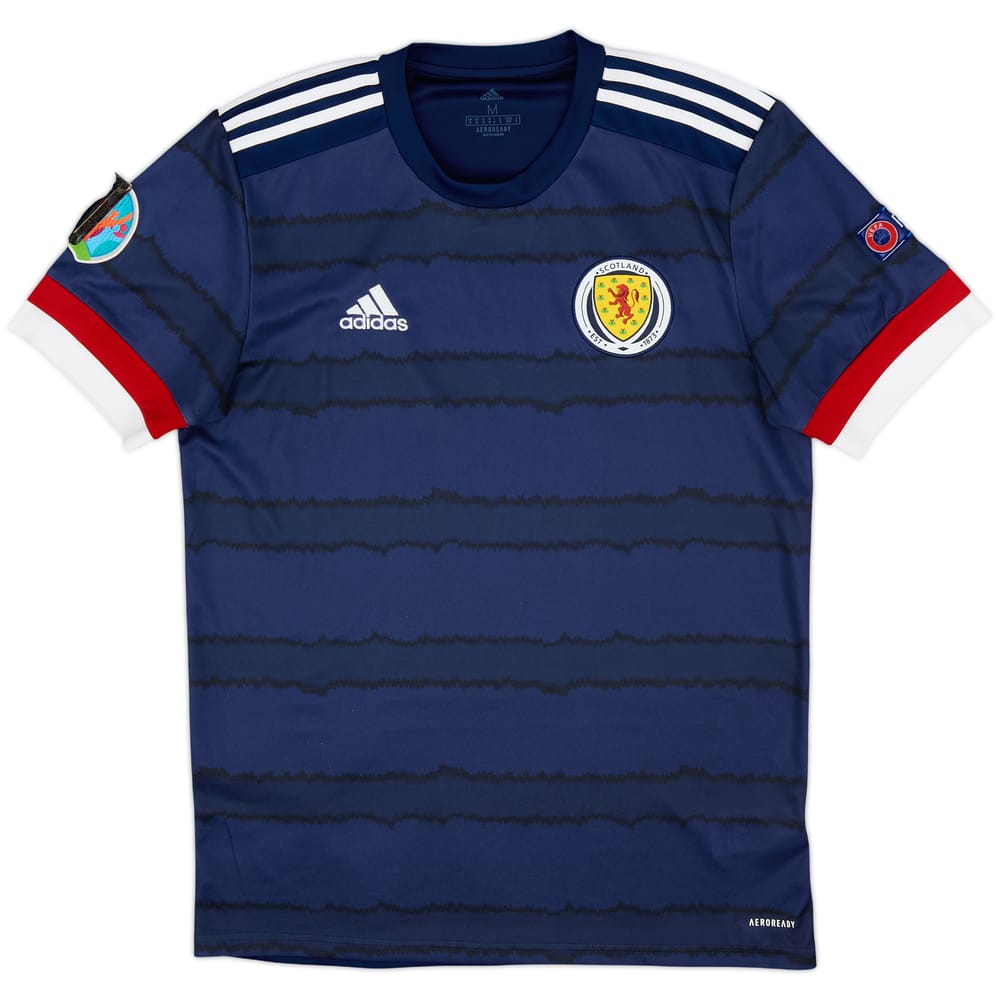 2020-22 Scotland Home Shirt - 9/10 - (M)