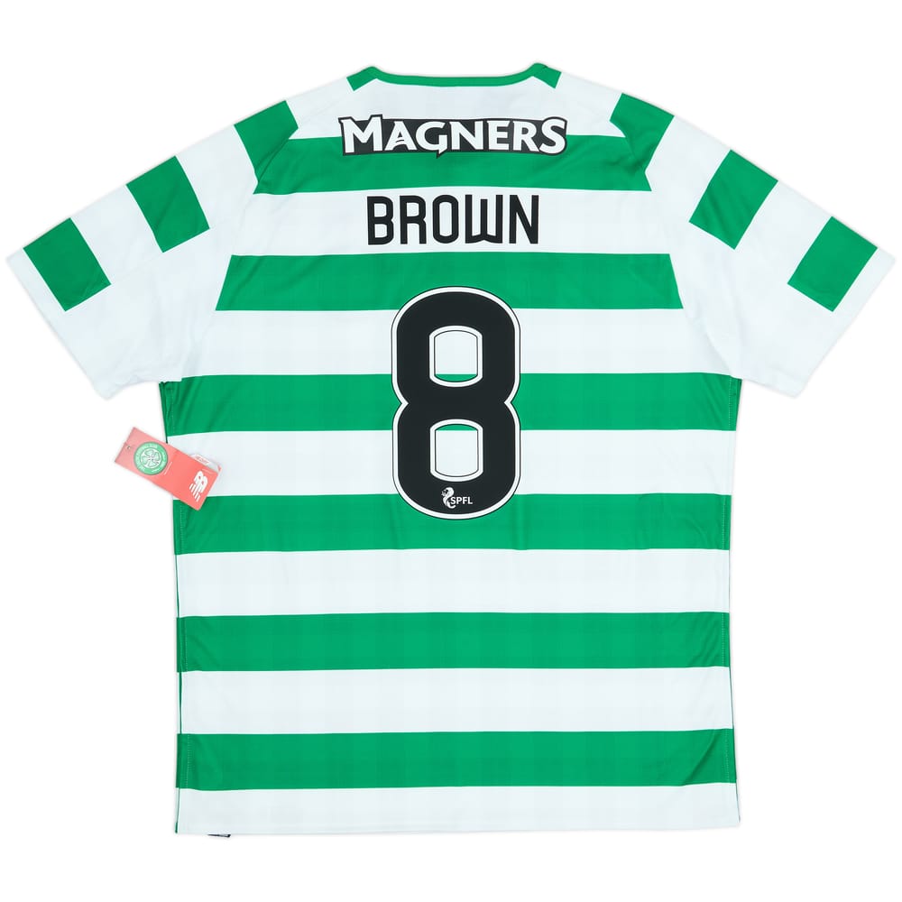 Camiseta de local del Celtic 2018-19 Brown #8 (L)