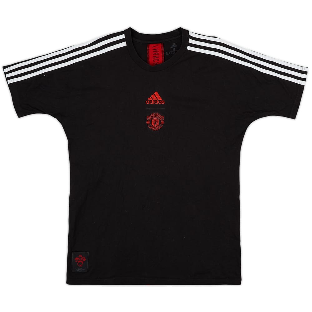 2019-20 Manchester United adidas Cotton Tee - 8/10 - (S)