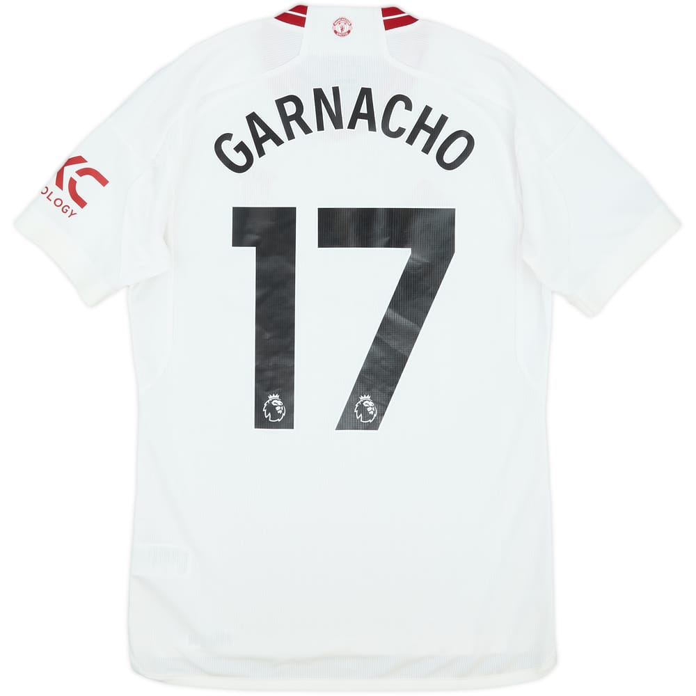 2023-24 Manchester United Third Shirt Garnacho #17 - 8/10 - (S)