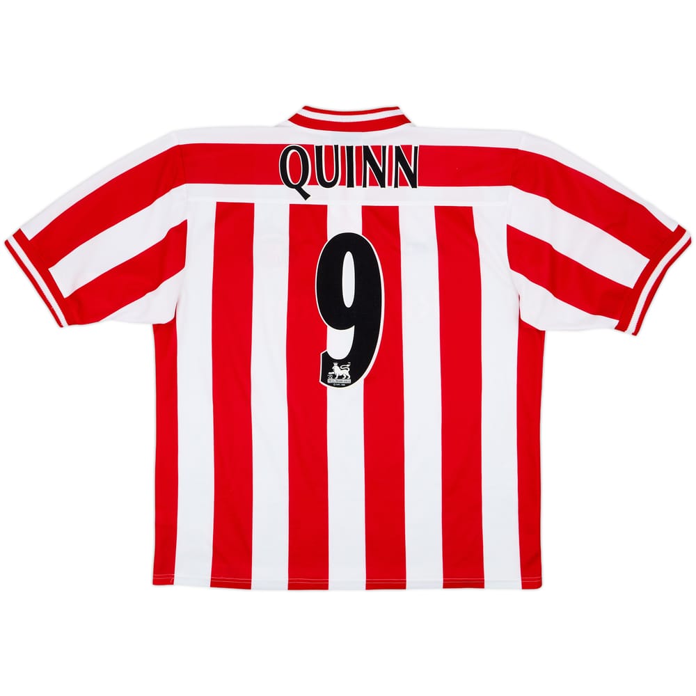 1999-00 Sunderland Home Shirt Quinn #9 - 9/10 - (XL)