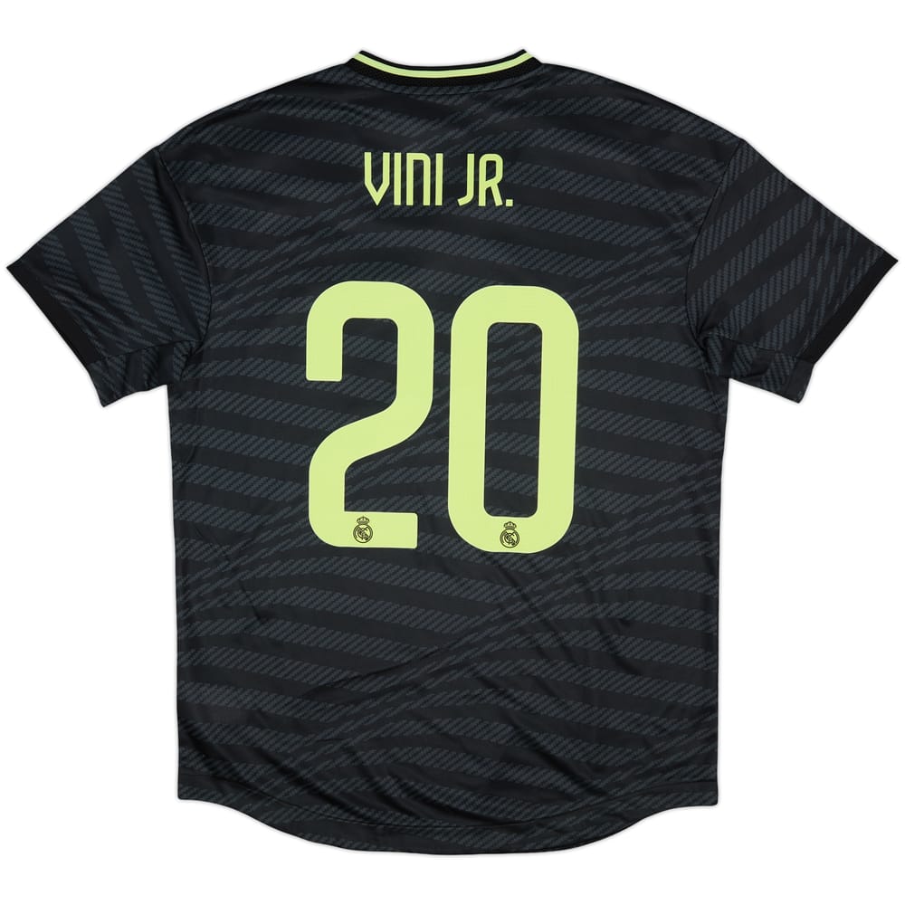 2022-23 Real Madrid Authentic Third Shirt Vini Jr. #20 (L)