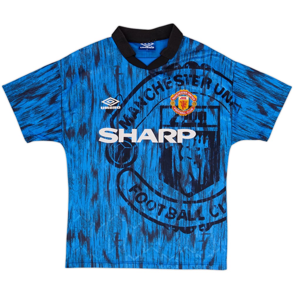 1992-93 Manchester United Away Shirt - 9/10 - (S)