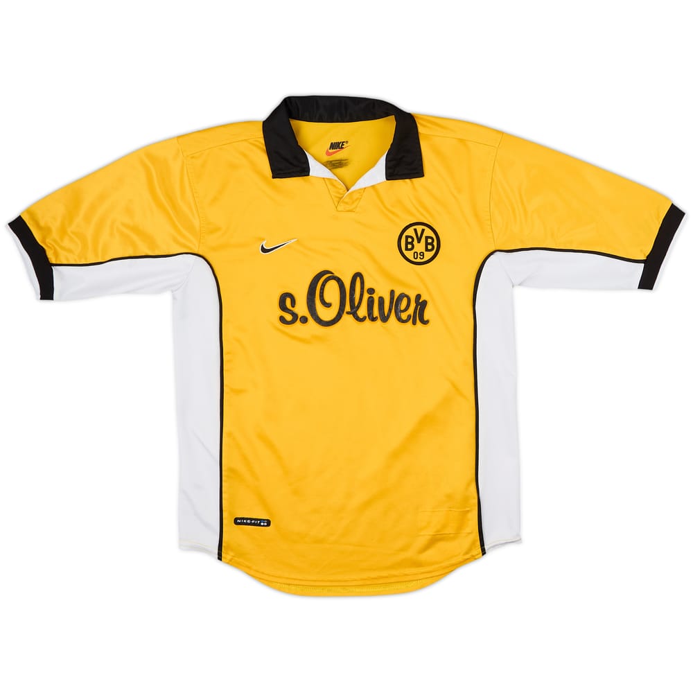 1998-00 Borussia Dortmund Home Shirt - 8/10 - (XL.Boys)