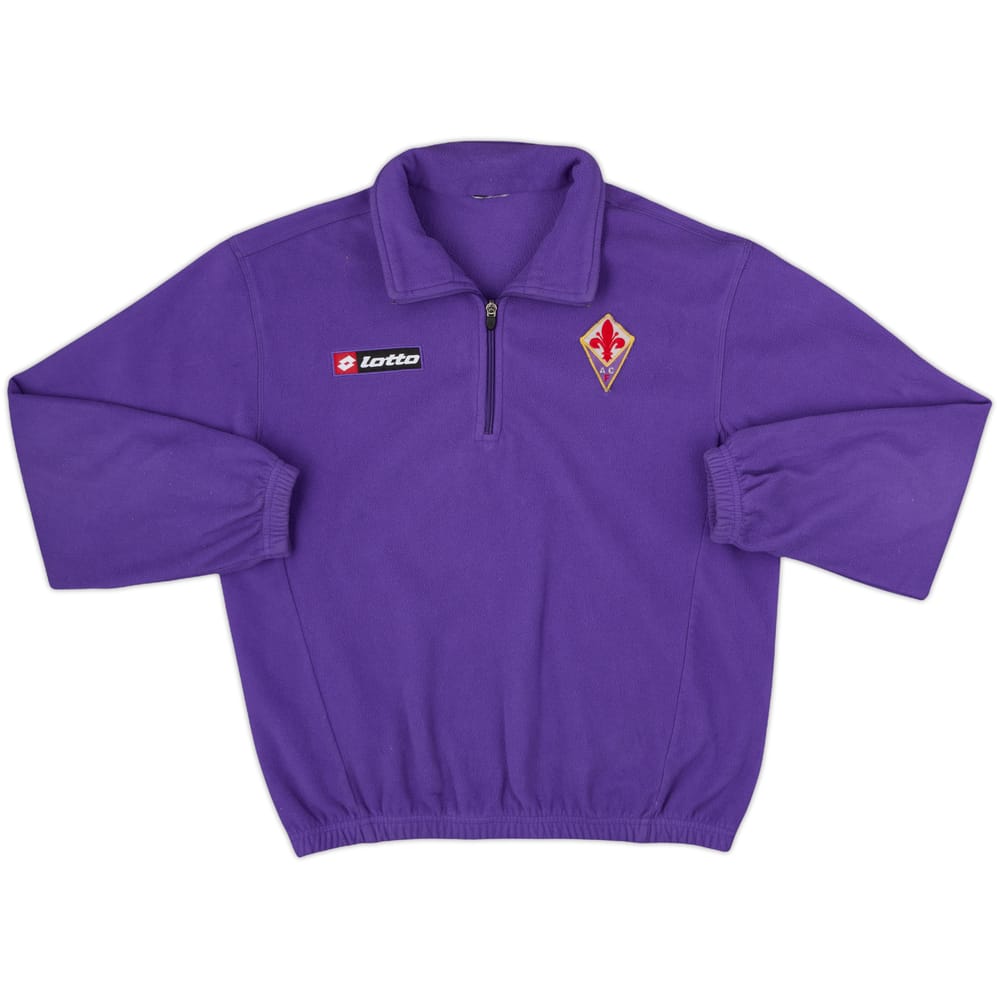 2005-06 Fiorentina Lotto 1/4 Zip Fleece Top - 6/10 - (L)