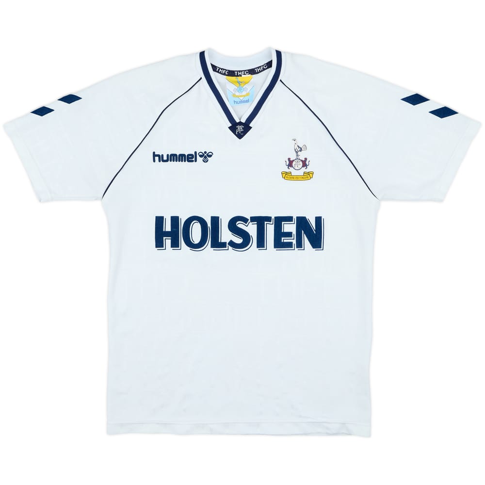 1989-91 Tottenham Home Shirt - 9/10 - (M)