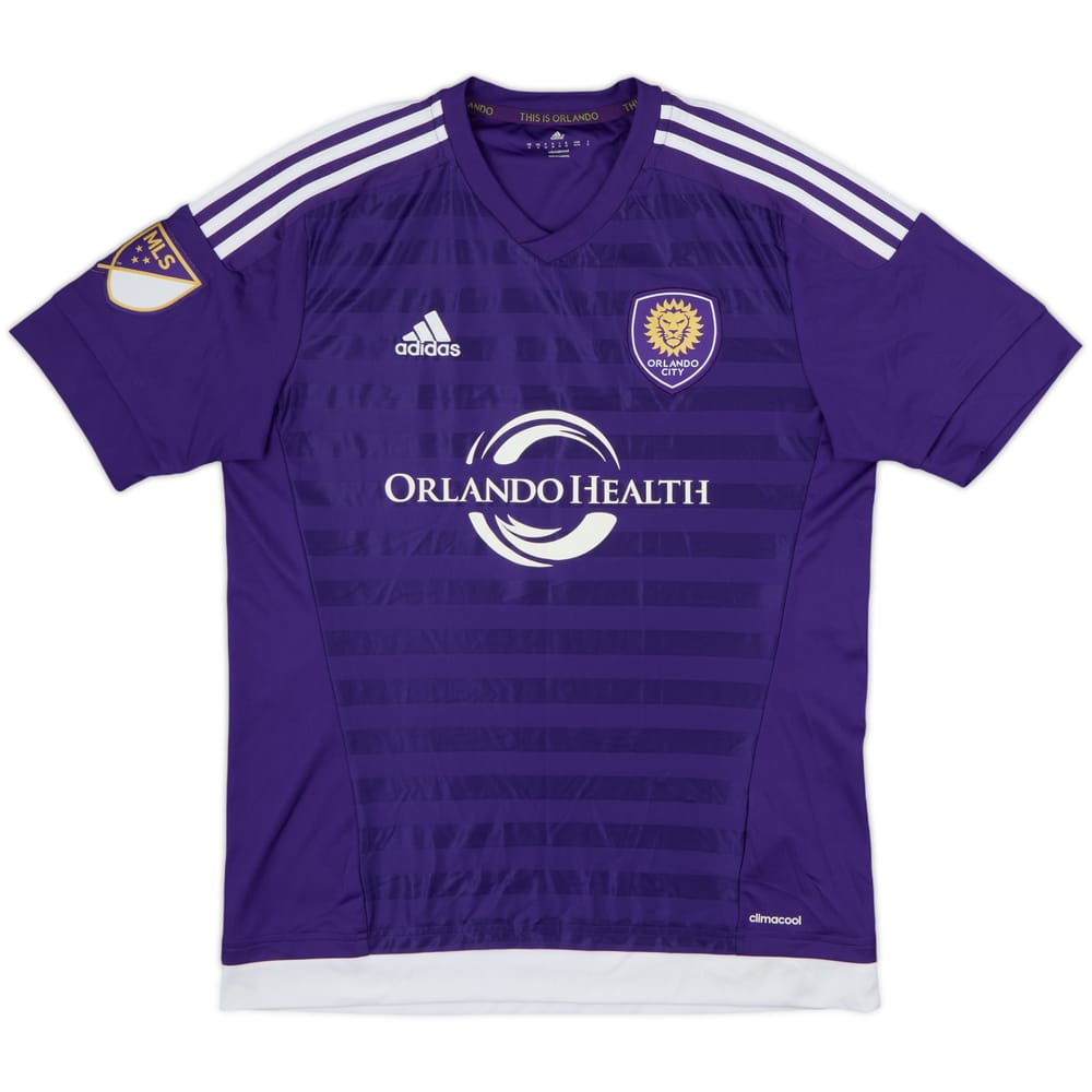 2016 Orlando City Home Shirt - 8/10 - (M)