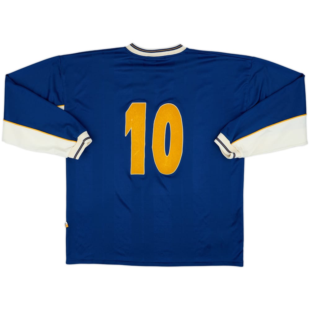 1997-98 Tottenham Away L/S Shirt #10 - 4/10 - (XL)