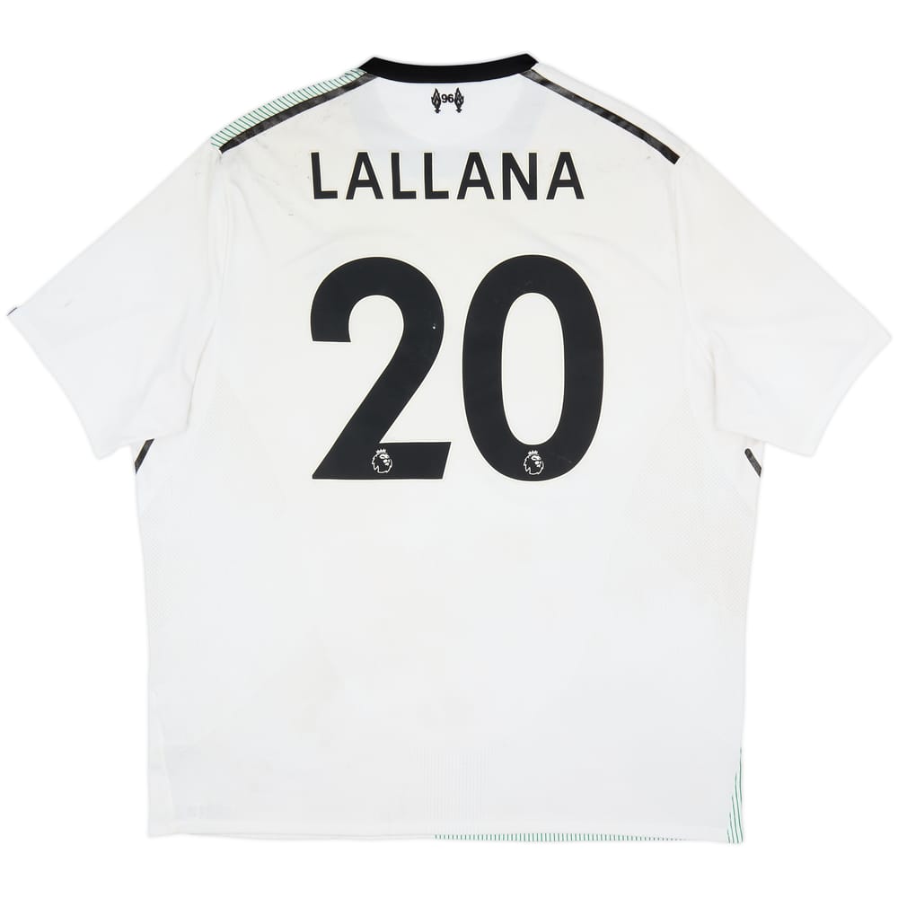 2017-18 Liverpool Away Shirt Lallana #20 - 4/10 - (XL)