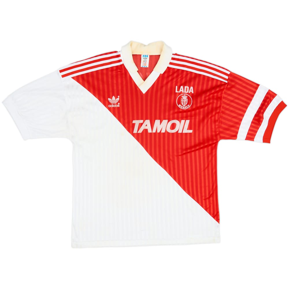 1991-92 Monaco Home Shirt - 6/10 - (L/XL)