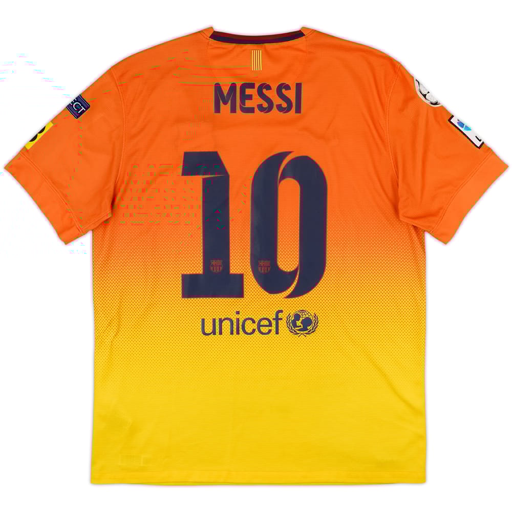 2012-13 Barcelona Away Shirt Messi #10 - 8/10 - (L)