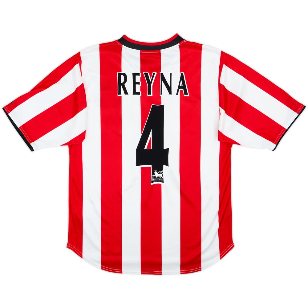 2000-02 Sunderland Home Shirt Reyna #4 - 6/10 - (S)
