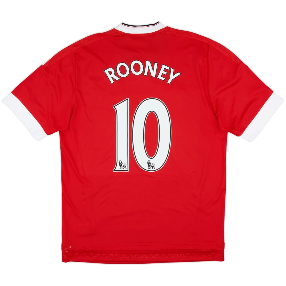 2015-16 Manchester United Home Shirt Rooney #10 - 10/10 - (M)