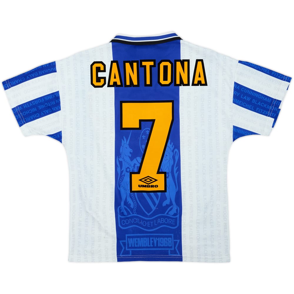 1994-96 Manchester United Third Shirt Cantona #7 - 8/10 - (Y)