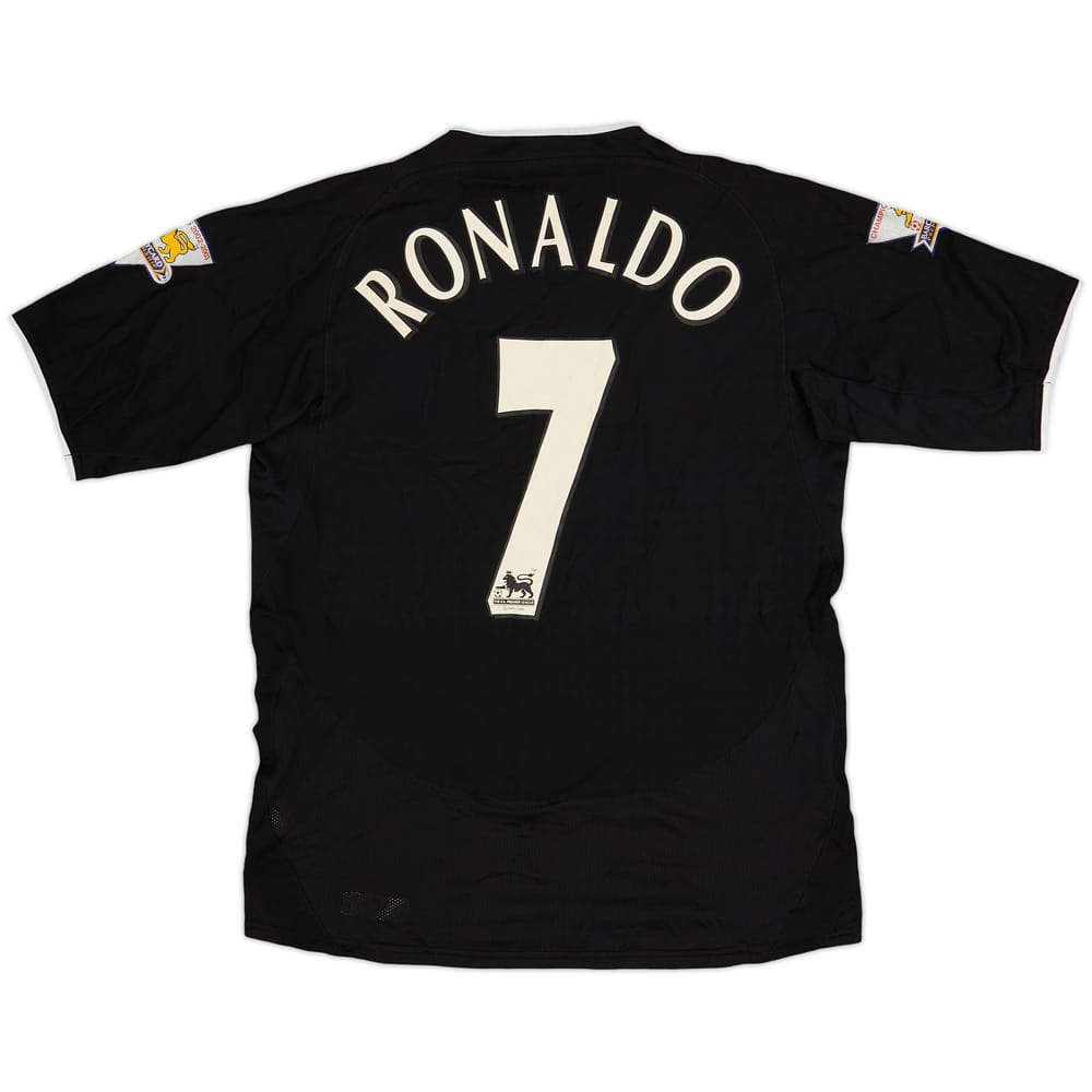 2003-05 Manchester United Away Shirt Ronaldo #7 - 8/10 - (XL.Boys)