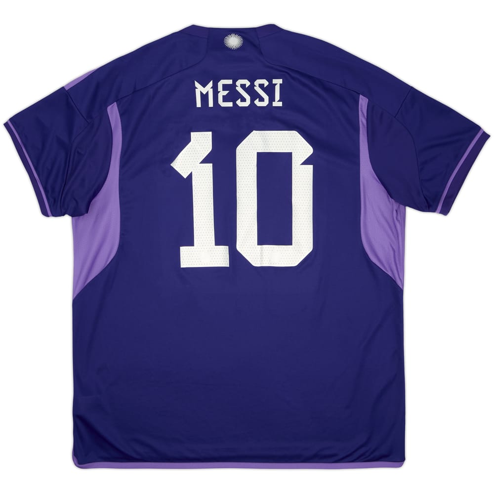 2022-23 Argentina Away Shirt Messi #10 (XXL)