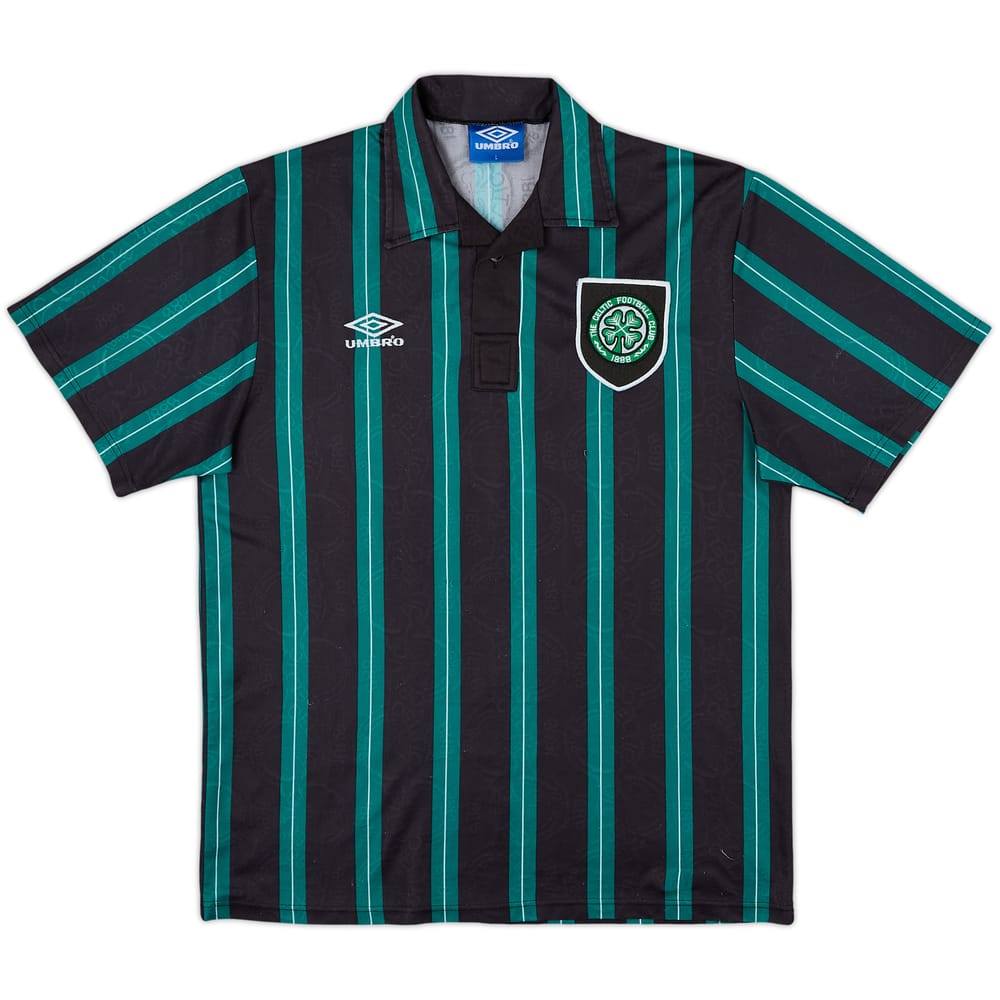 1992-93 Celtic Away Shirt - 8/10 - (L)