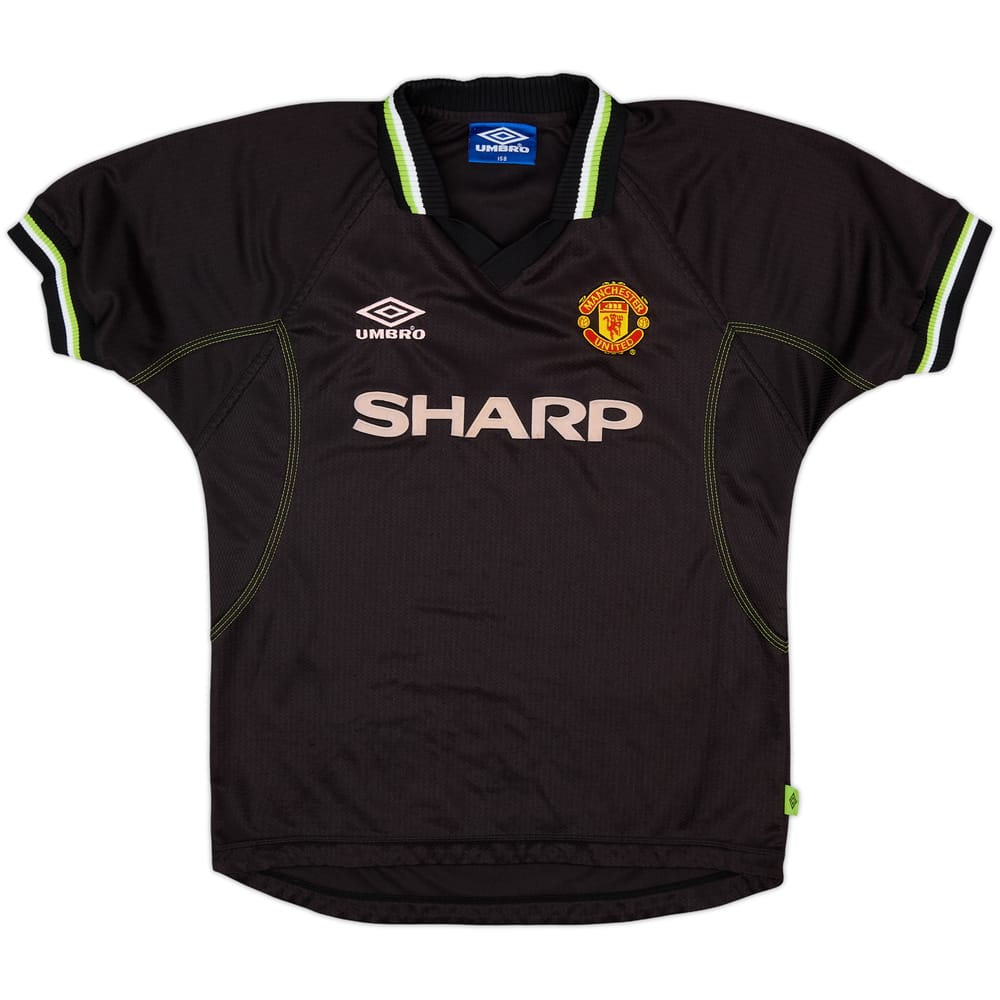 1998-99 Manchester United Third Shirt - 8/10 - (L.Boys)