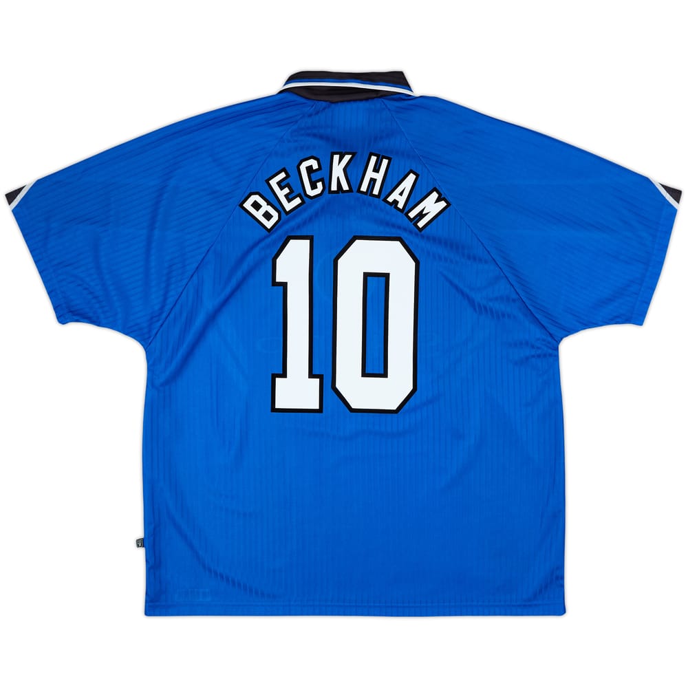 1996-98 Manchester United Third Shirt Beckham #10 - 8/10 - (XXL)