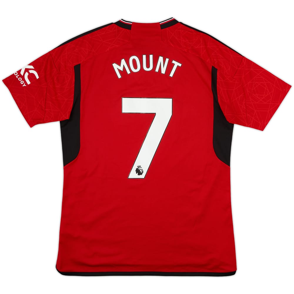 2023-24 Manchester United Home Shirt Mount #7 - 5/10 - (L)