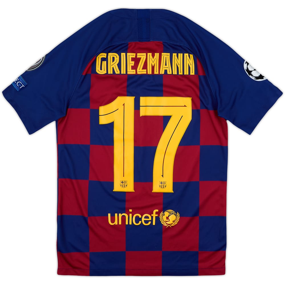 2019-20 Barcelona Home Shirt Griezmann #17 - 8/10 - (S)