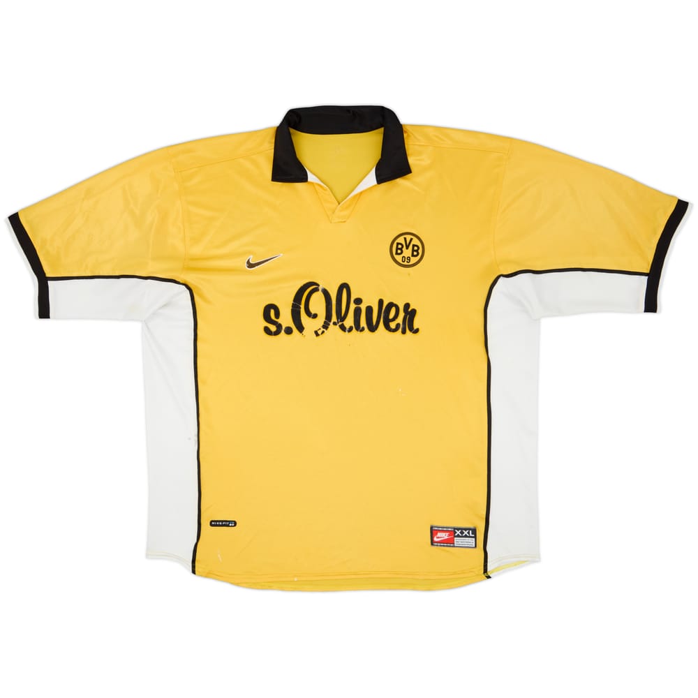 1998-00 Borussia Dortmund Home Shirt - 4/10 - (XXL)