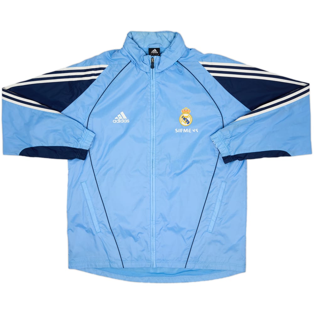 2005-06 Real Madrid Player Issue adidas Track Jacket - 5/10 - (L)