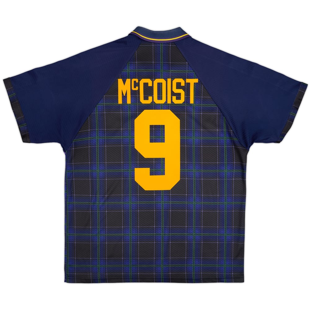 1994-96 Scotland Home Shirt McCoist #9 - 7/10 - (XL)