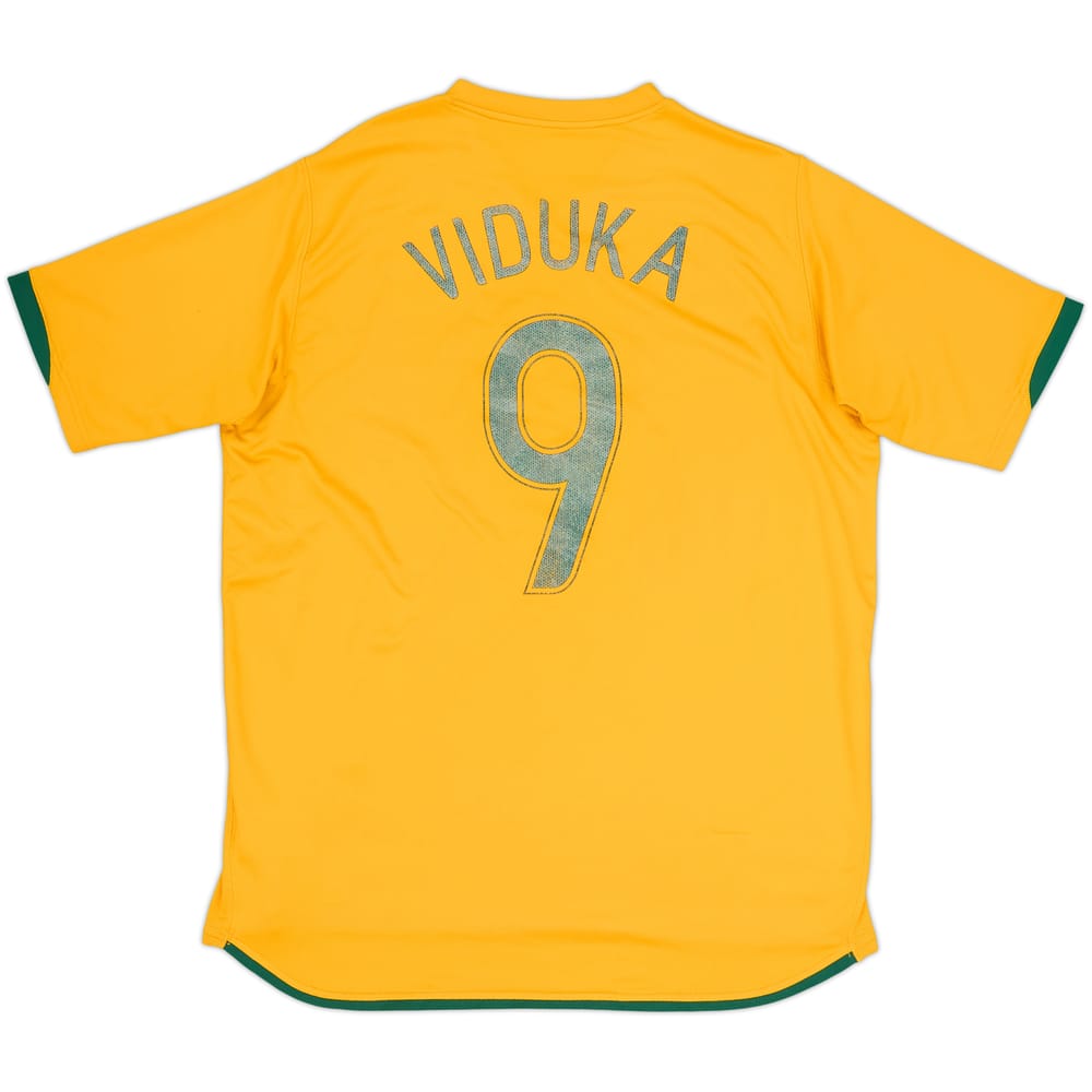 2006-08 Australia Home Shirt Viduka #9 - 5/10 - (XL)