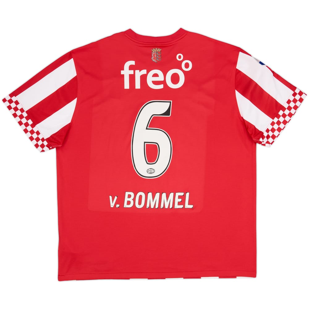 2012-13 PSV Home Shirt V.Bommel #6 - 6/10 - (XXL)