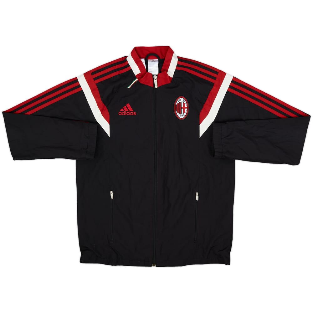 2014-15 AC Milan adidas Track Jacket - 8/10 - (XL.Boys)