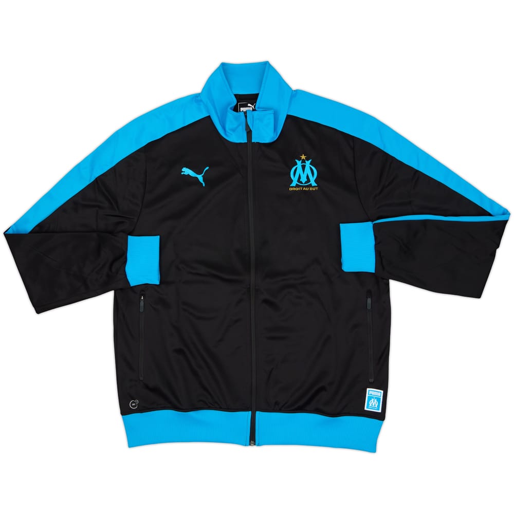 2018-19 Olympique Marseille Puma Track Jacket - 10/10 - (XL)