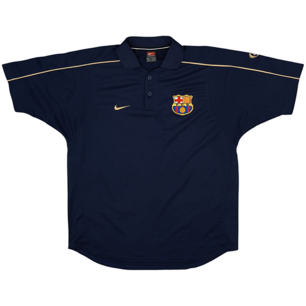 2003-04 Barcelona Nike Polo Shirt - 10/10 - (L)