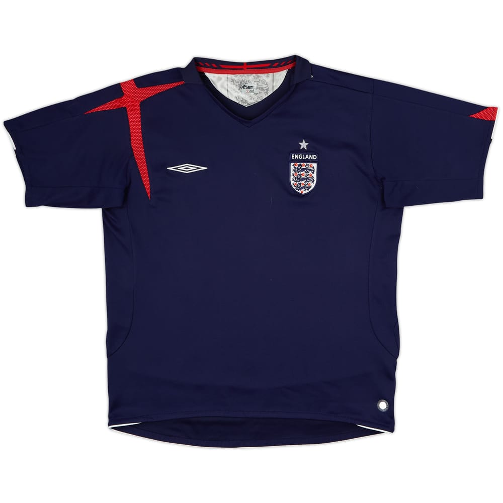 2005-06 England GK S/S Shirt - 6/10 - (XL)