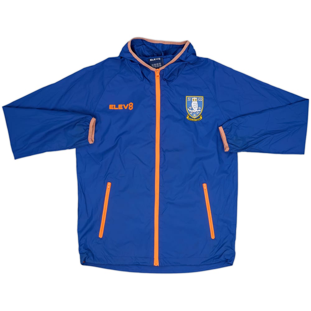 2017-18 Sheffield Wednesday Elev8 Hooded Rain Jacket - 9/10 - (S)