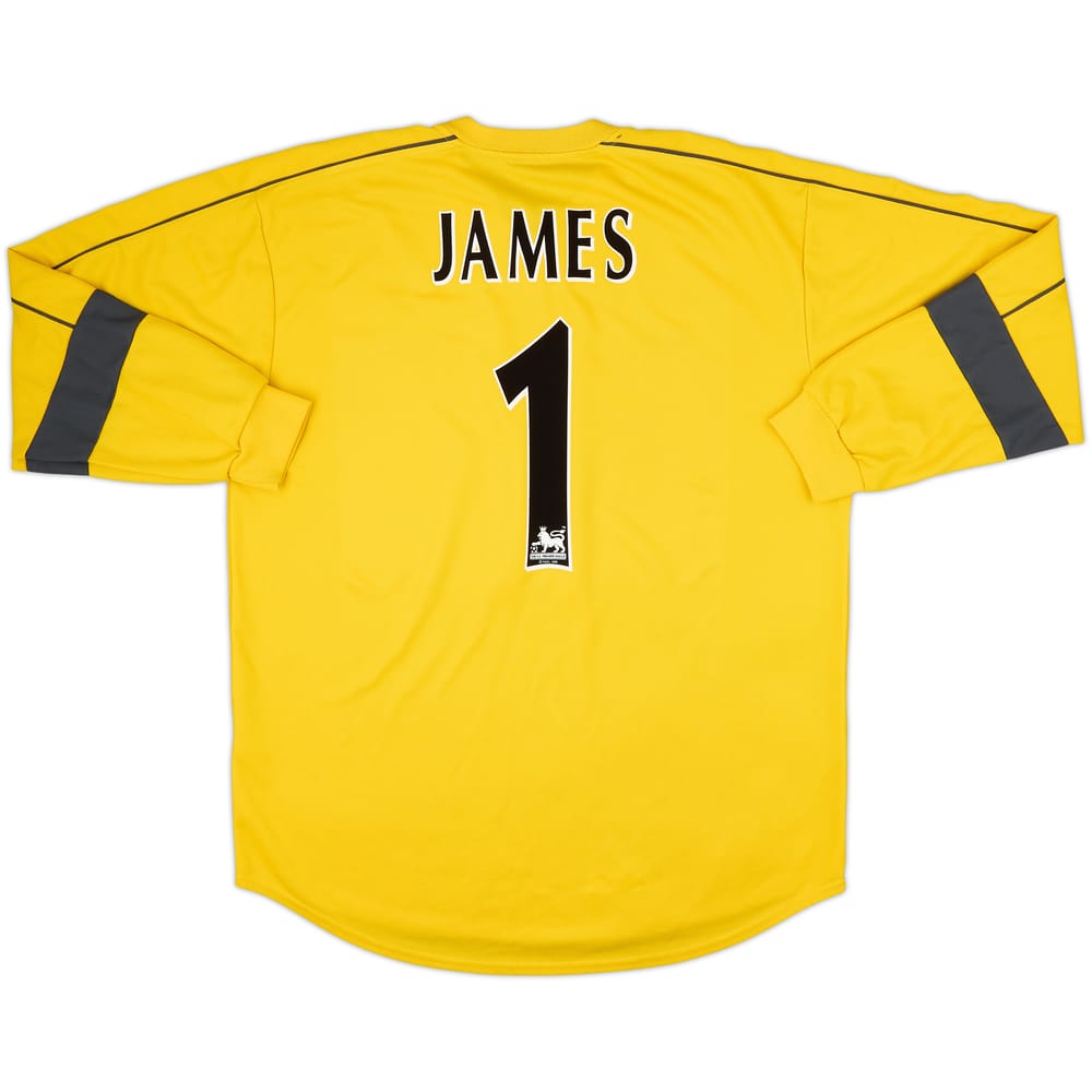 2001-03 West Ham GK Shirt James #1 - 8/10 - (XXL)