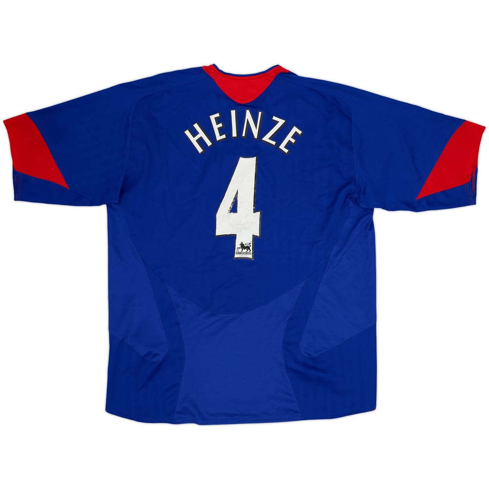 2005-06 Manchester United Away Shirt Heinze #4 - 7/10 - (XL)