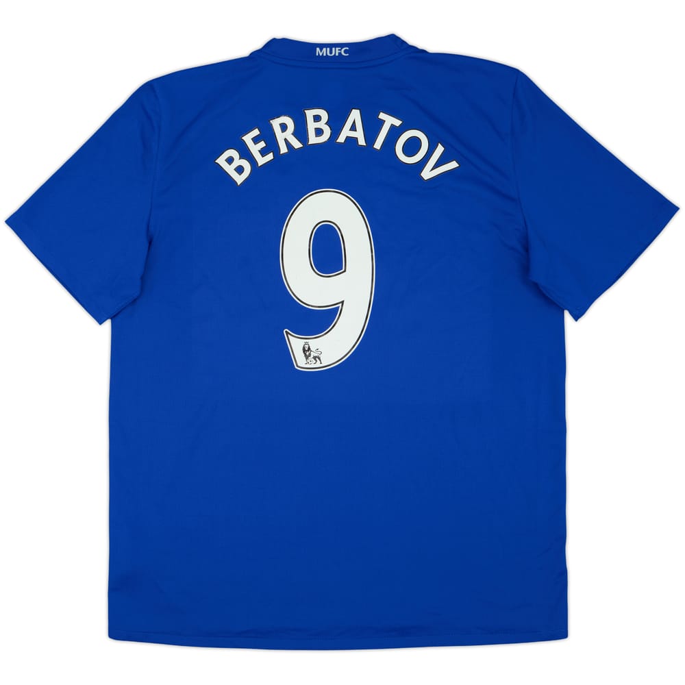 2008-09 Manchester United Third Shirt Berbatov #9 - 5/10 - (L)