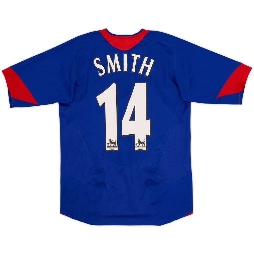 2005-06 Manchester United Away Shirt Smith #14 - 8/10 - (L.Boys)