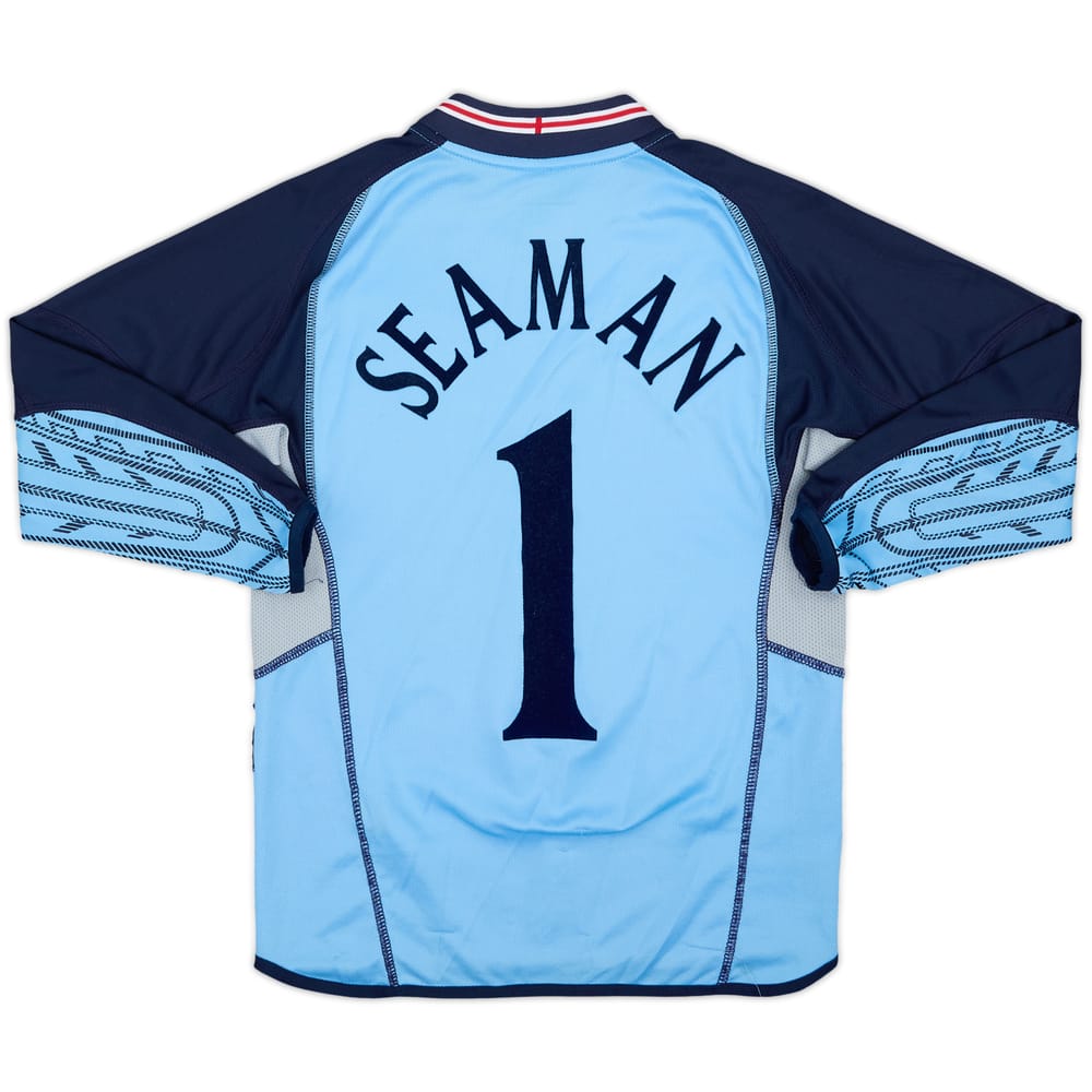 2002-03 England GK Shirt Seaman #1 - 8/10 - (S.Boys)