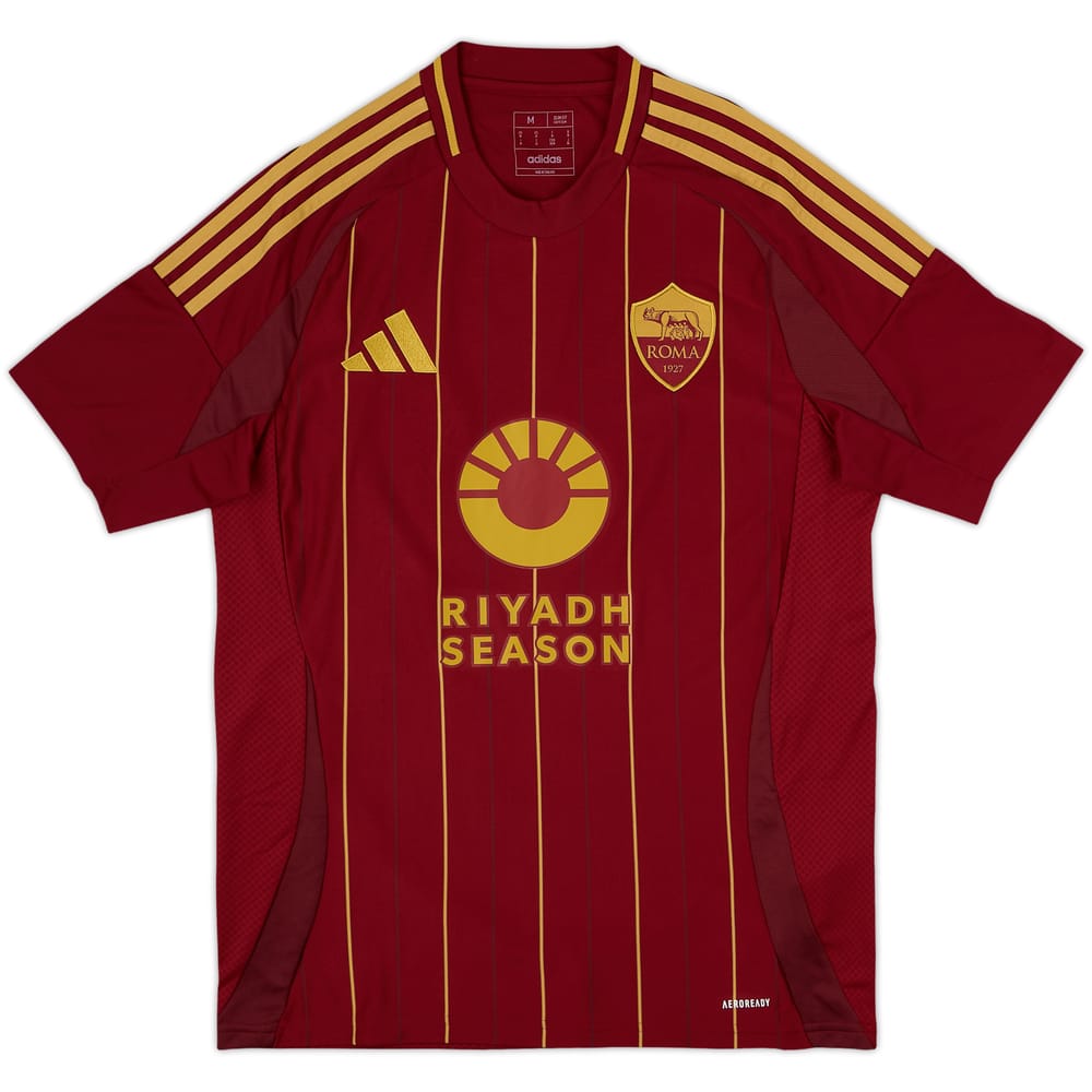 2024-25 Roma Home Shirt - 10/10 - (M)