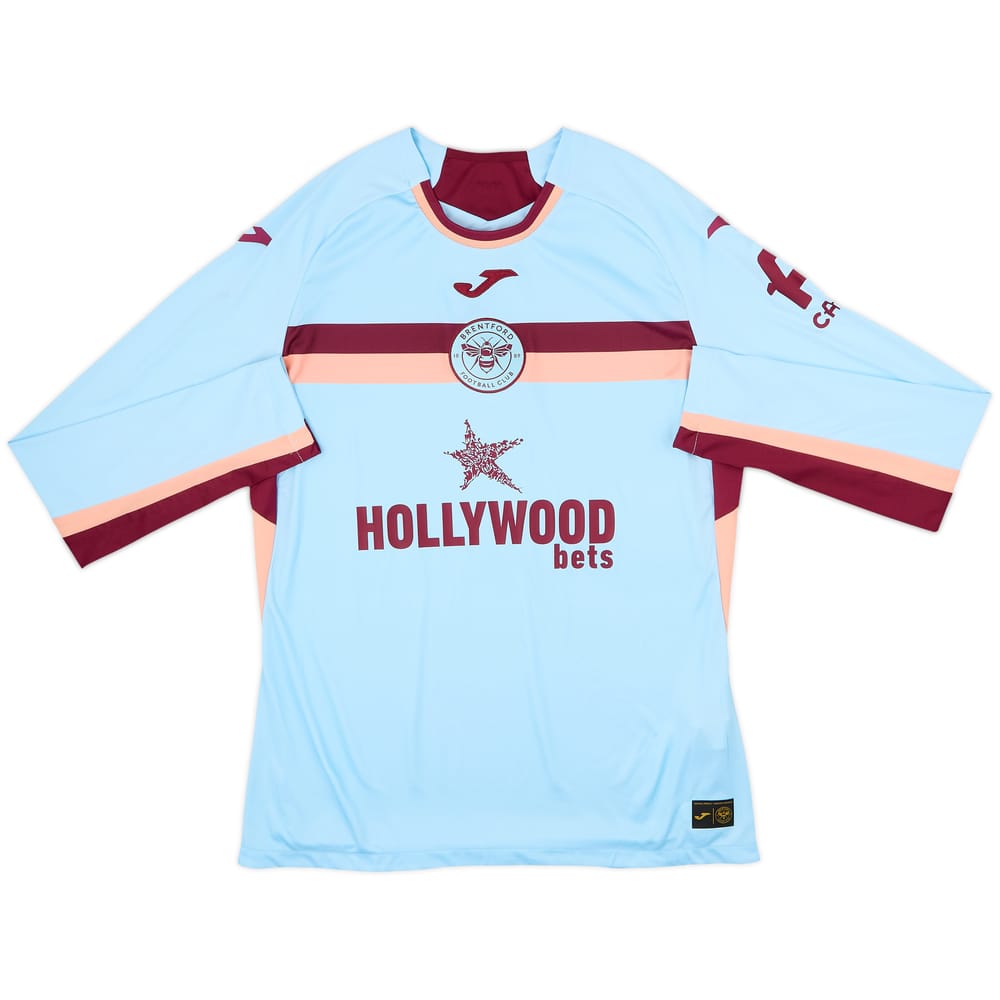 2025-26 Brentford Third L/S Shirt - 9/10 - (L)