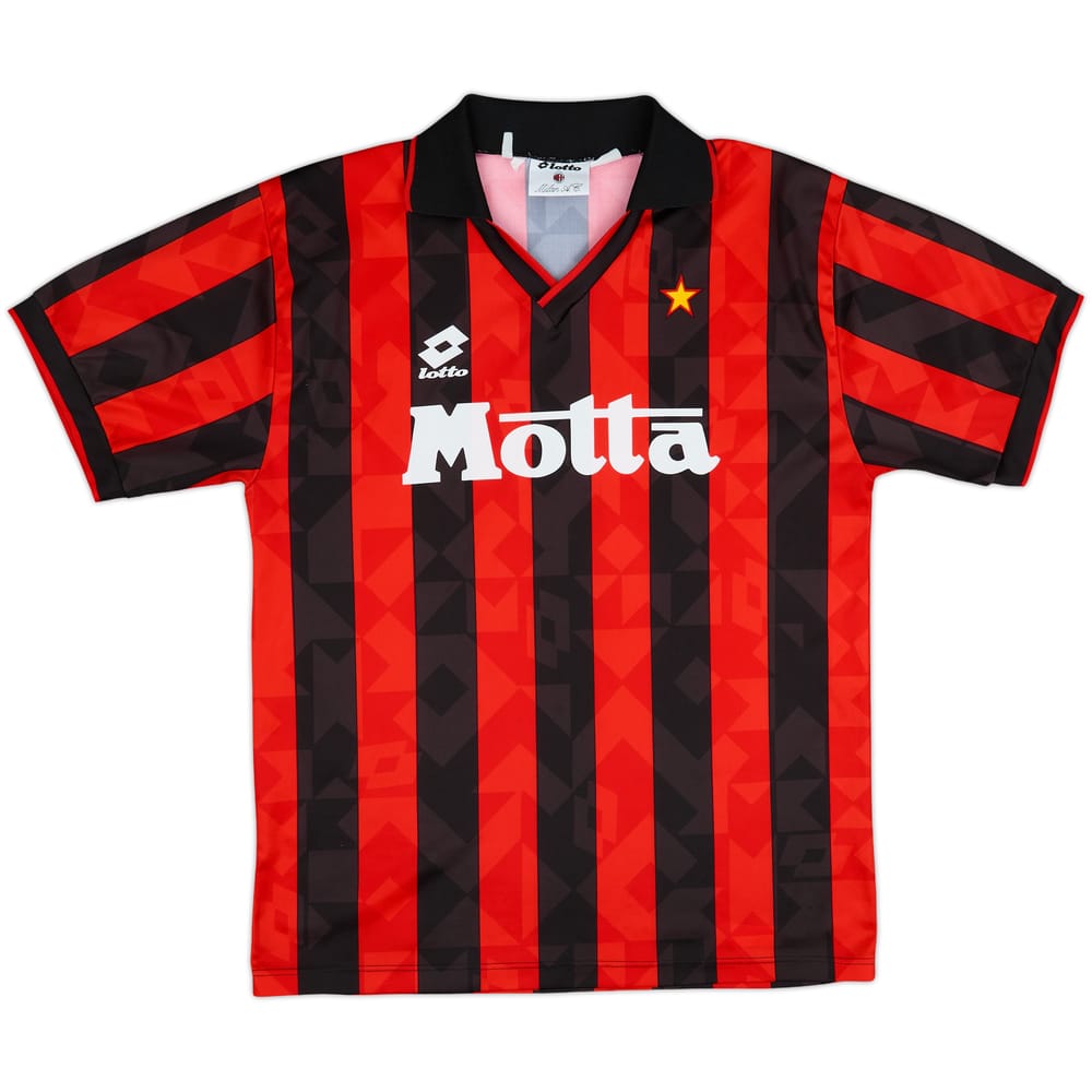 1993-94 AC Milan Home Shirt - 8/10 - (L)
