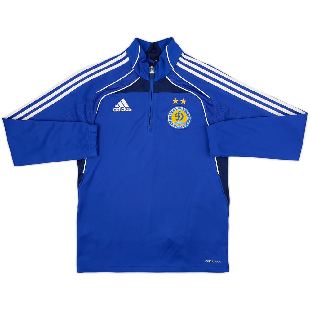 2010-11 Dynamo Kyiv adidas 1/4 Zip Drill Top - 8/10 - (XL.Boys)