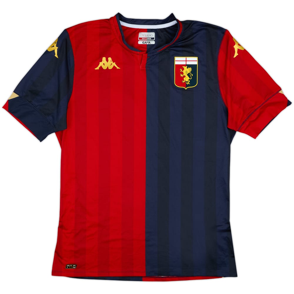 2020-21 Genoa Home Shirt - 10/10 - (3XL)