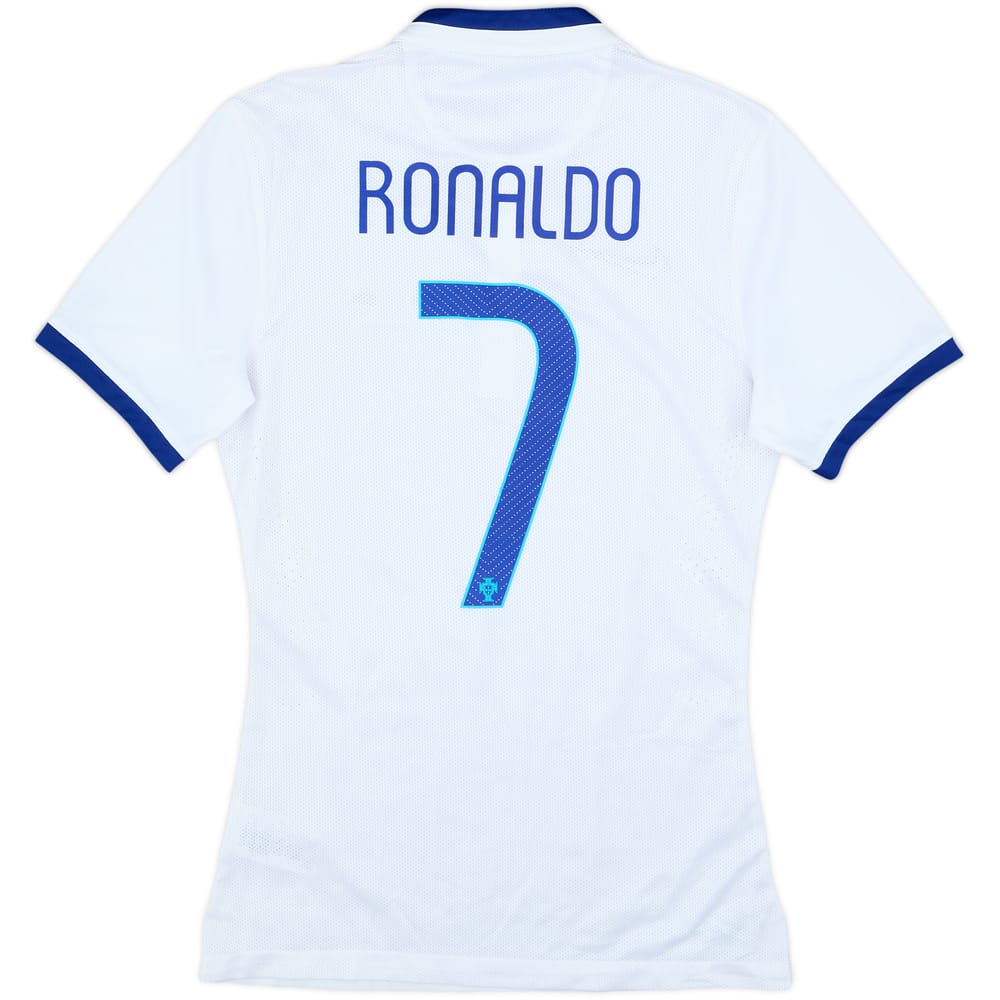 2014-15 Portugal Authentic Away Shirt Ronaldo #7 - 10/10 - (S)
