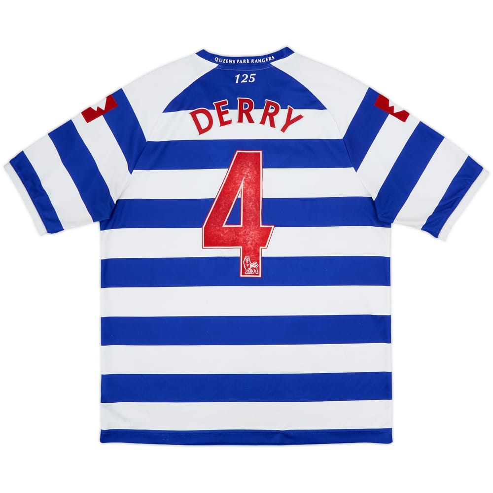2011-12 QPR Home Shirt Derry #4 - 5/10 - (XXL)