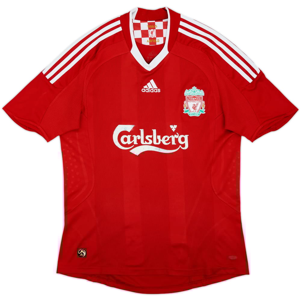 2008-10 Liverpool Home Shirt - 5/10 - (M)